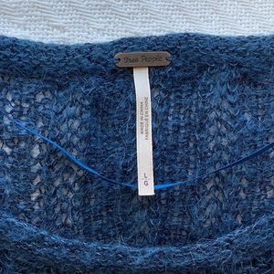 Free People blue sweater